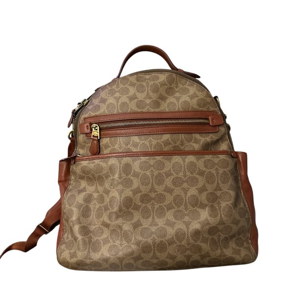 Coach Brown large Diaper Bag - Picture 1 of 13